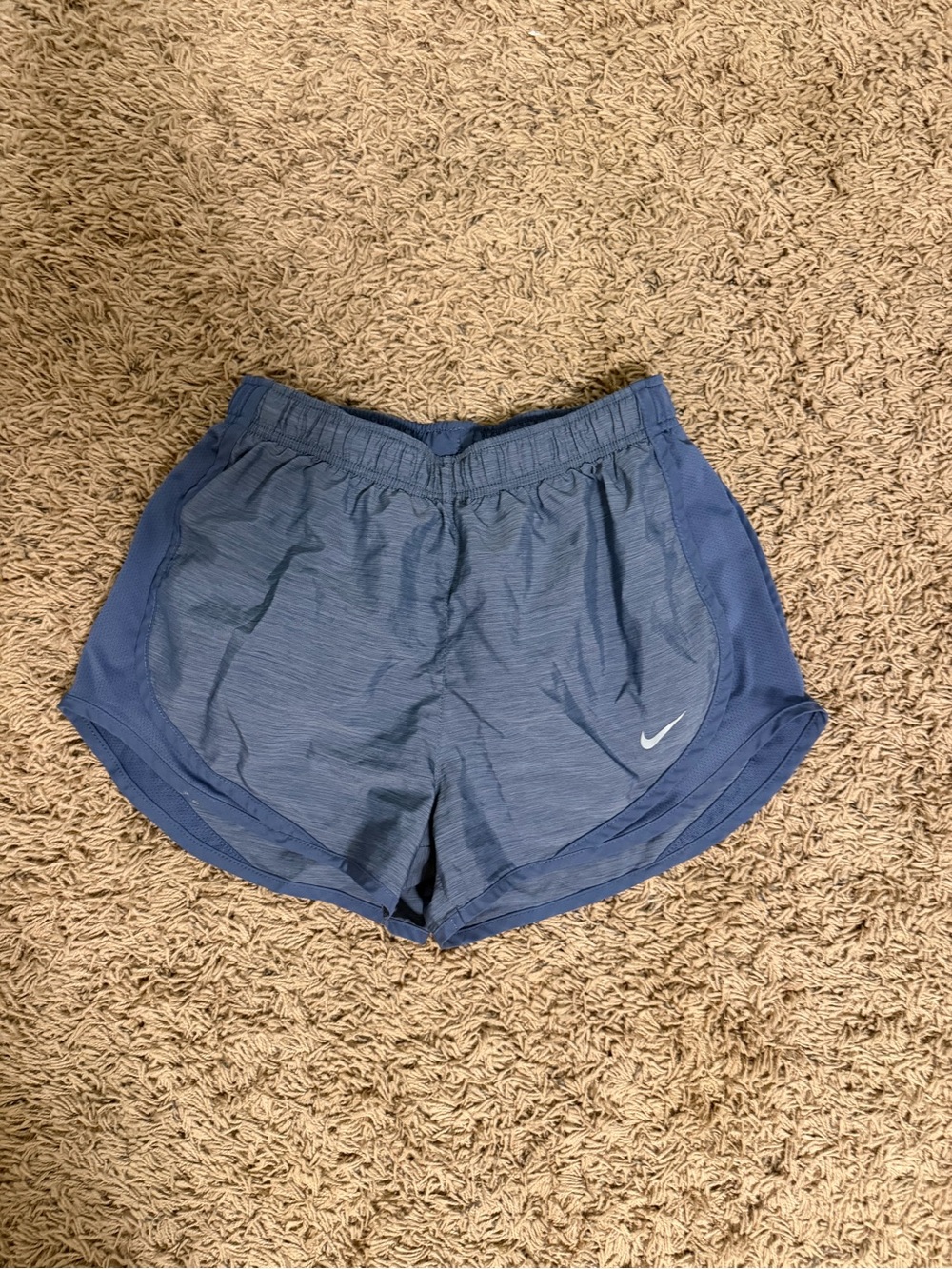 Nike Women's Slate Blue Athletic Running Shorts